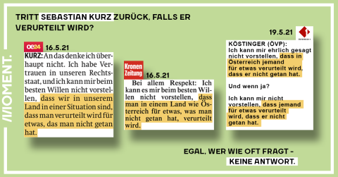 Tritt Kurz zurück, falls er verurteilt wird?