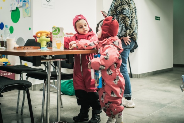 Katowicze: Menschen aus der Ukraine flüchten nach Polen