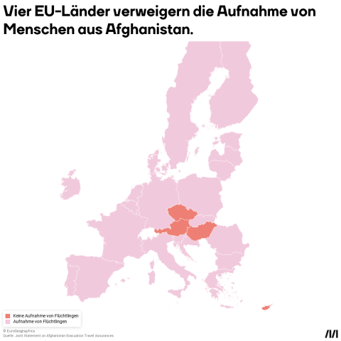 Diese 4 EU-Länder nehmen keine Menschen aus Afghanistan auf