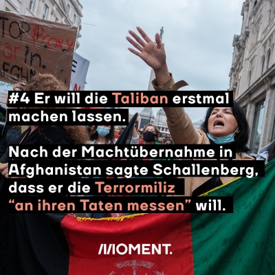 Er will die Taliban erstmal machen lassen