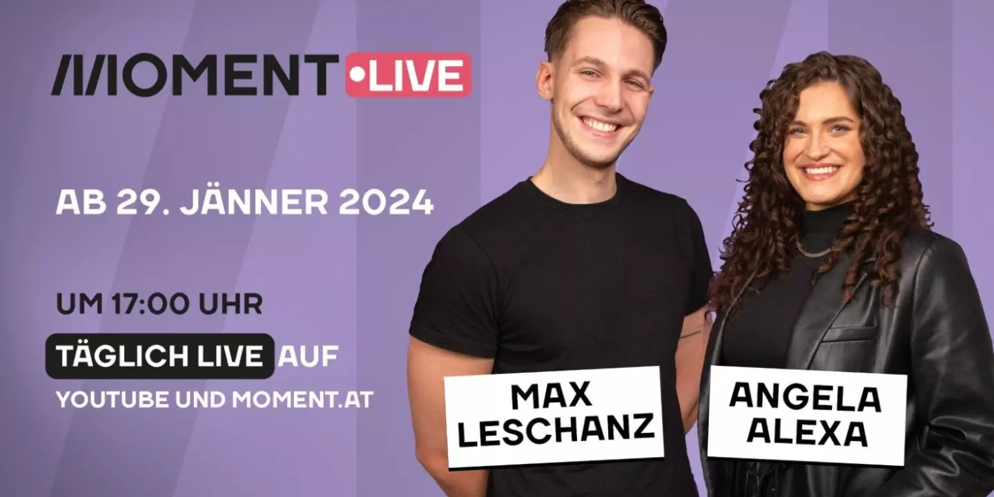 Es geht los: Wir starten mit „MOMENT Live“ eine tägliche Youtube-Show