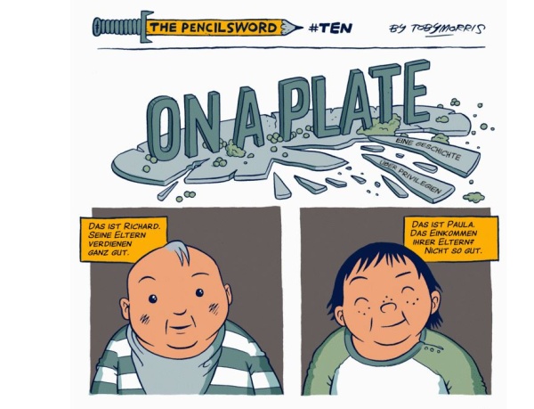 Ausschnitt vom Comic "On a Plate" 