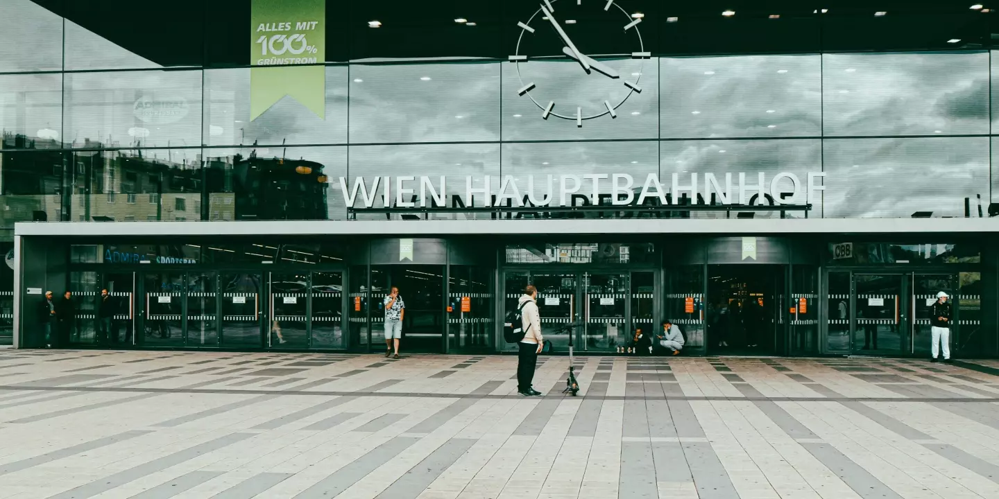 Der Wiener Hauptbahnhof