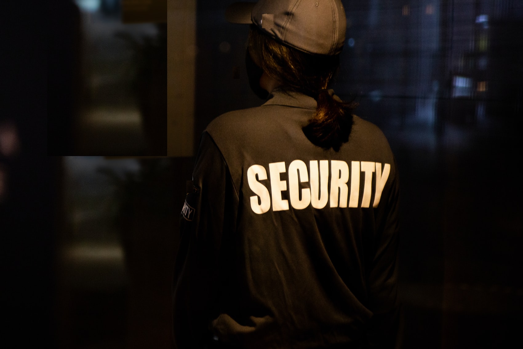 Eine Frau in der Security-Branche (Symbolbild)