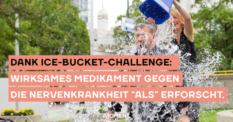 Die Ice-Bucket-Challenge hat tatsächlich geholfen