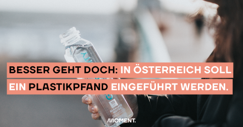 Der Plastikpfand wird eingeführt