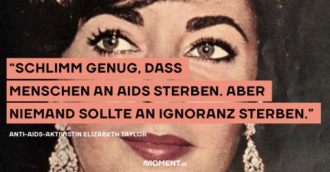 Elizabeth Taylor engagierte sich gegen Aids