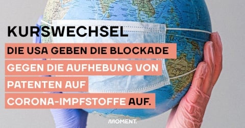 Corona-Impfung: USA kündigen Ende ihrer Blockade von Aufhebung von Patenten auf Corona-Impfstoff an