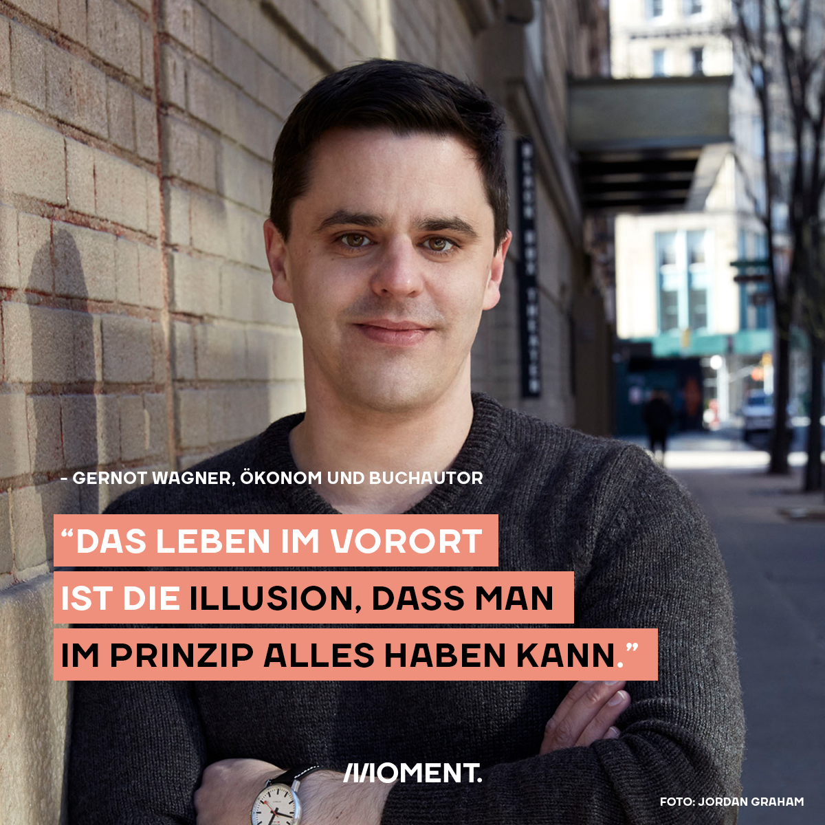 Gernot Wagner ist Ökonom und Autor des Buchs "Stadt Land Klima".