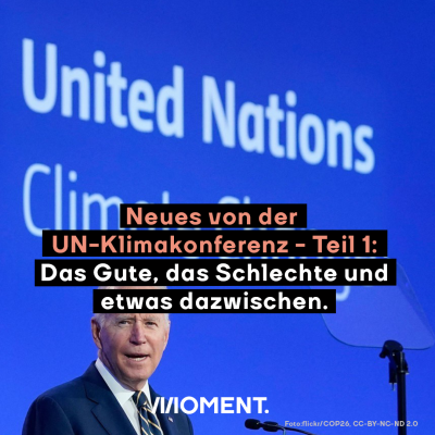 Was gibt es neues von der COP26?