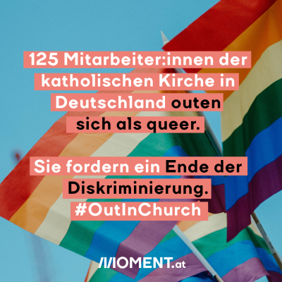 125 Mitarbeiter:innen der katholischen Kirche in Deutschland outen sich als <span class=