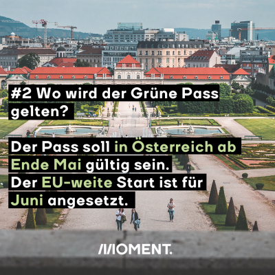 Wo wird der Grüne Pass gelten?