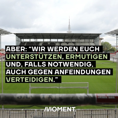 Homosexualität im Fußball: Aber wer ein Coming-out wagt, solle damit rechnen können: "Wir werden euch unterstützen, ermutigen und, falls notwendig, auch gegen Anfeindungen verteidigen."