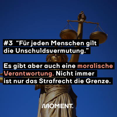 Es gibt auch eine moralische Verantwortung