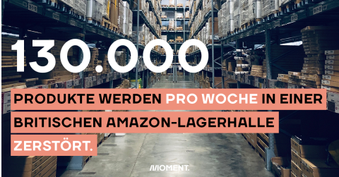 Amazon zerstört neuwertige Produkte in den Warenhäusern