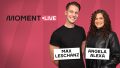 MOMENT Live: Die tägliche Nachrichten-Show mit Max Leschanz und Angela Alexa