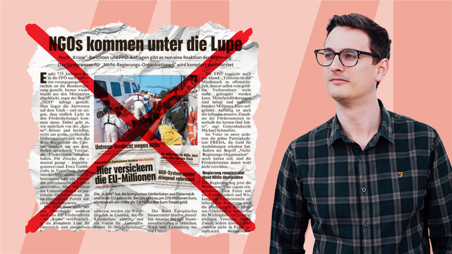 Die Kronen Zeitung hetzt weiter fröhlich gegen NGOs – und ist damit erfolgreich