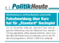 Heute über den Widerruf im Standard zu Epsteins Unterhaltung mit Bannon über Sebastian Kurz