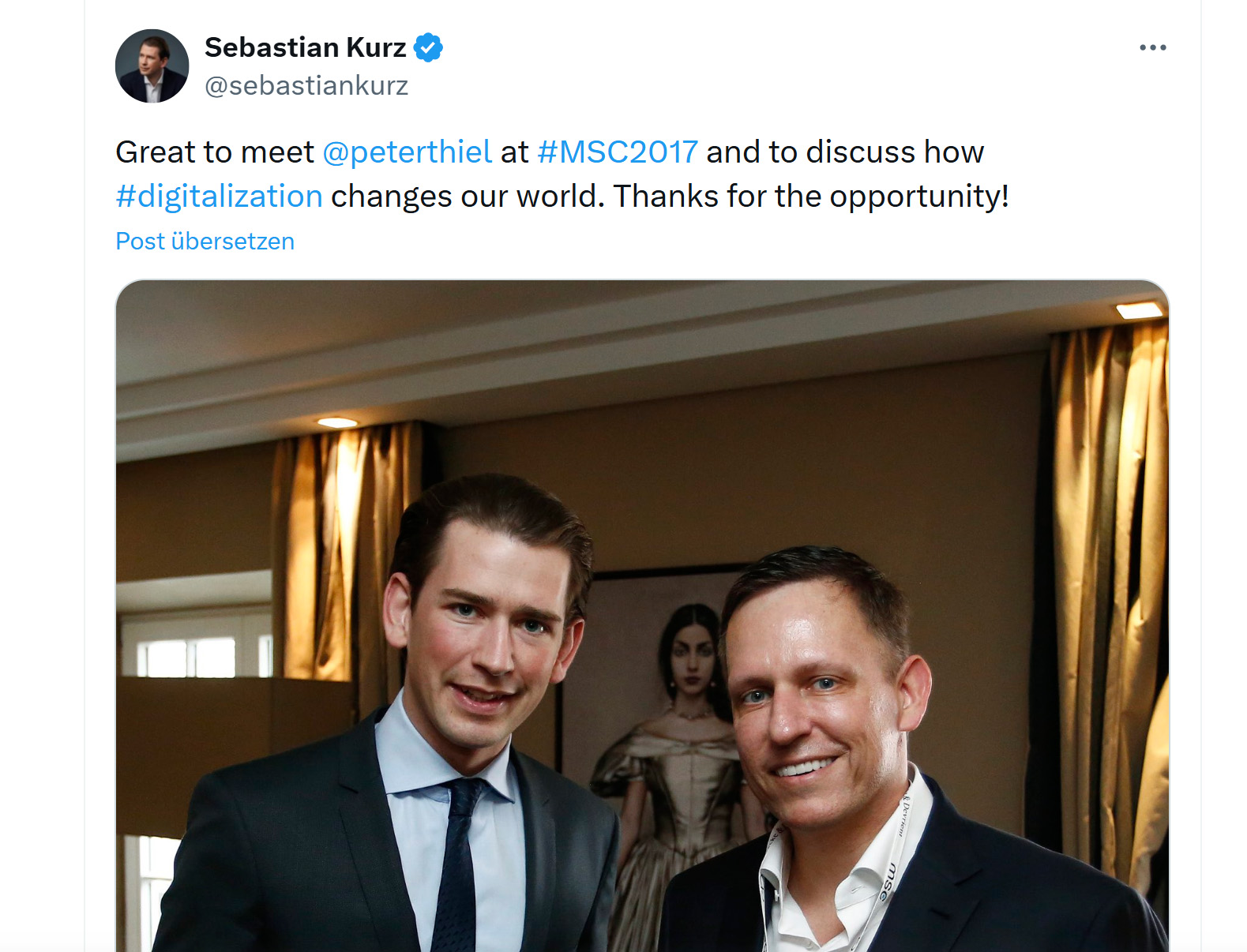 Wie Sebastian Kurz die Tech-Faschisten in Europa salonfähig macht