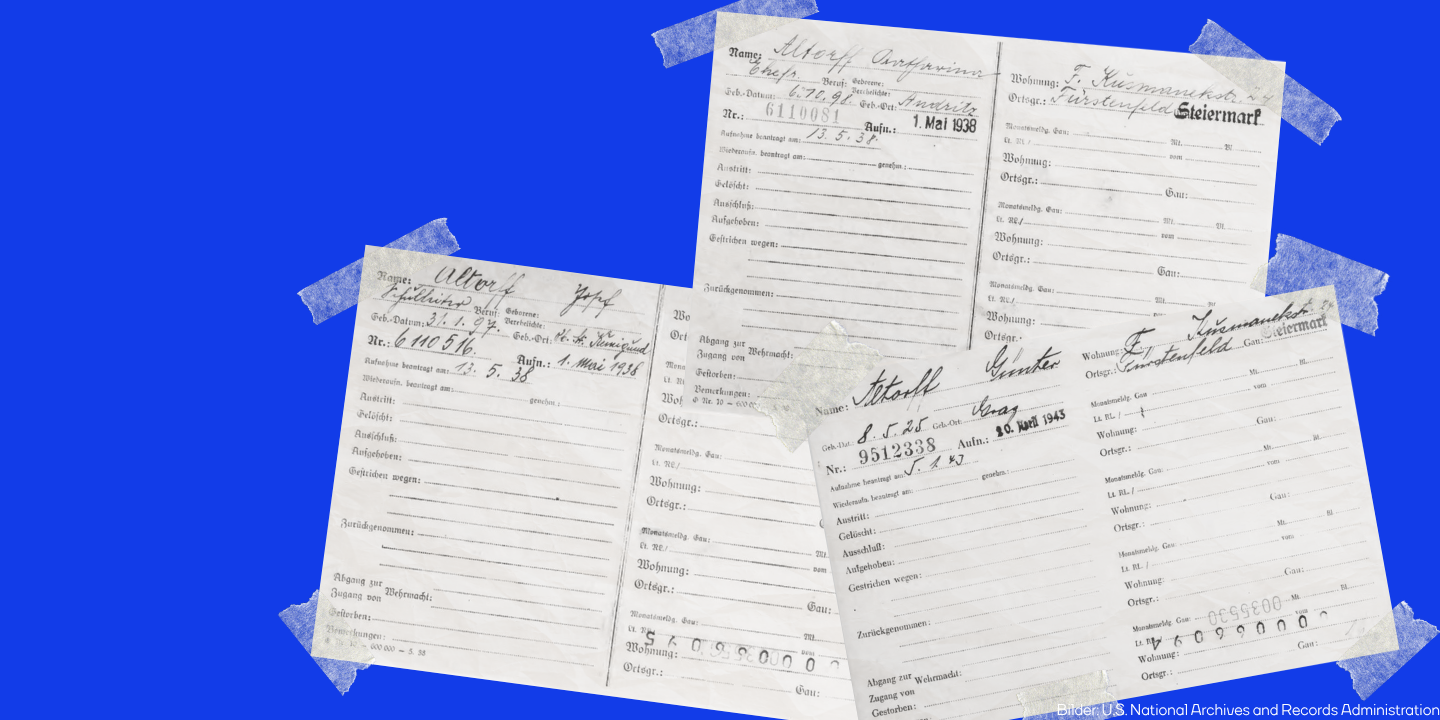 Mein Opa war bei der NSDAP - und weiter?