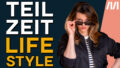 Barbara Blaha schiebt die Sonnenbrille in die Nase und schaut skeptisch in die Kamera bei ihrer Aufnahme zum Moment Mal über die Lifestyle-Teilzeit