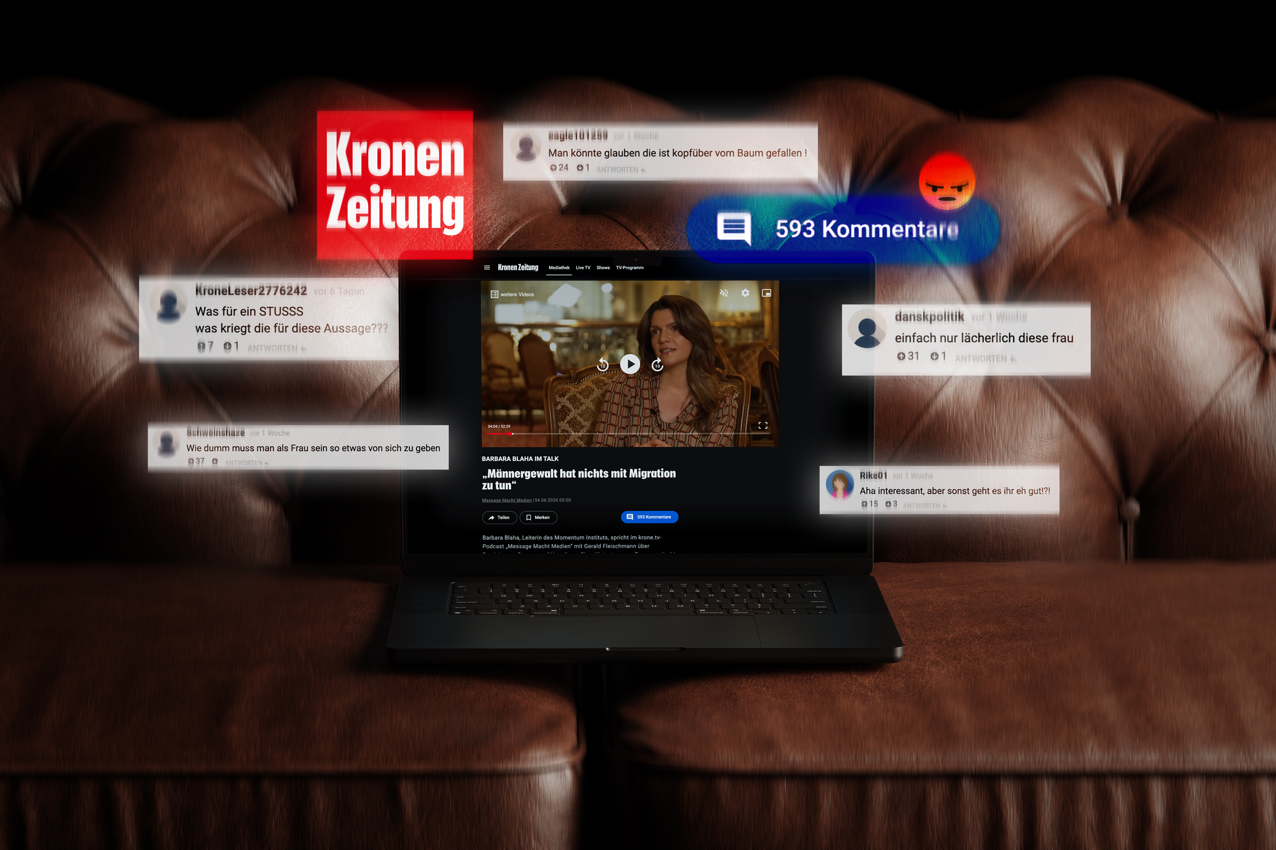 Der Preis der Sichtbarkeit: Warum unmoderierter Frauenhass keine offene Debatte ist.