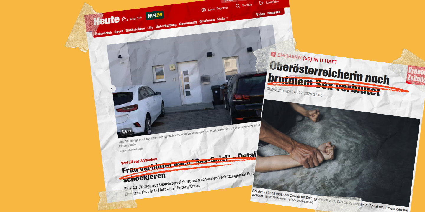 Wie Problemmedien über tödliche sexualisierte Gewalt berichten: